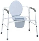 Bariatric Commodes All-in-One Steel Commode