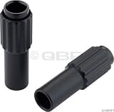 Jagwire Rubber Coated Mini Inline Adjuster, Black