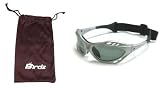 Silver Polarized Sunglasses Floating Water Jet Ski Goggles Sport Designed for the demands regularly encountered while Kite Boarding, Surfer, Kayak, Jetskiing, other water sports.