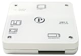 Princeton All In One USB 2.0 Memory Card Reader CF/SD/MS/SM (Black)