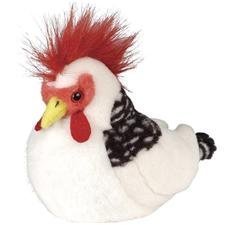 French hen - audubon plush bird (authentic bird sound)