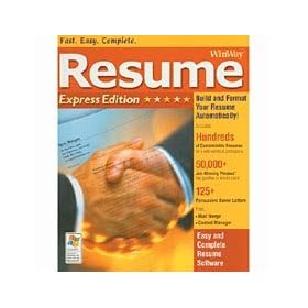 Winway Resume Express Edition