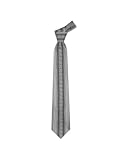 Versace - Versace Central Ornamental Stripe Woven Silk Tie Purple