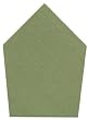 Durable Hand Woven 100% Cotton Solid Basil Green Napkins 22x22 Inches Set of Six