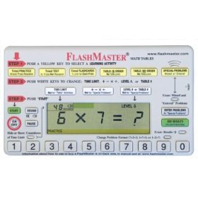 FlashMaster: Handheld computer for mastering multiplication tables that makes flashcards... by FlashMaster