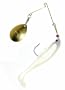 Strike King Redfish Magic Saltwater Spinnerbait (Pearl/Pearl Head, 0.25-Ounce)