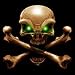 Skull t-shirt Skeleton With Glowing Eyes Sizes up to 5XL