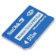 SanDisk SDMSPD-512-A10 512 MB MemoryStick Pro Duo (Retail Package)