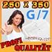 50 Luftpolstertaschen Gr. 7 Typ G WEISS