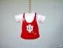 INDIANA UNIVERSITY HOOSIERS FAN / CHAIN PULL