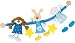 sigikid 49162 - PlayQ, Kinderwagen-Kette,Tiere