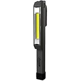 Nebo 6352 Larry C 170 lm C-O-B LED Power Work Flashlight with 3 AAA Batteries Included, Grey