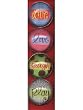 iPop Clicks Erica Becker Live Love Laugh Play 4-Pack Magnet Set