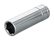 Deep Socket 6 Point Crv - 3/8-Inch Drive x 14MM
