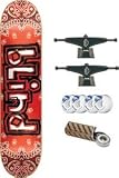 Blind Og Bandana Skateboard 7.4 Red w/Mini Logo Wheels