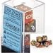 Chessex Dice: Polyhedral 7-Die Festive Dice Set - Mardi Gras w/white