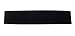 eVogues Plus size Brushed Silver Eyelet Locking Elastic Fashion Belt Black - One Size Plus