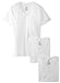 Hanes Ultimate Men's 3-Pack FreshIQ X-Temp V-Neck T-Shirt