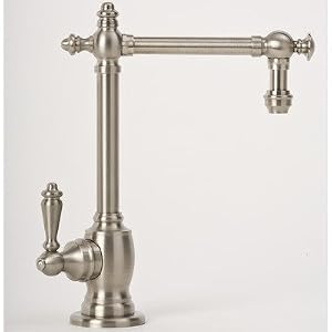 Towson Cold Water Filtration Faucet with Lever Handle Finish: Black Powder Coat