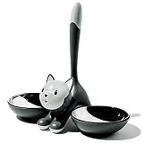 Alessi Tigrito - Cat Bowl Gray
