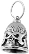 Skull Pewter Bell
