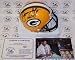 James Lofton Autographed Green Bay Packers Mini Football Helmet with 