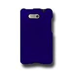 Amzer Rubberized Snap On Crystal Hard Case for HTC Aria - Blue