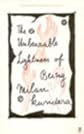 The Unbearable Lightness of Being
