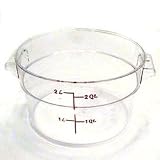 Clear Round Container, 2 Quart (11-0474)