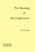 The Meaning of Meaninglessness