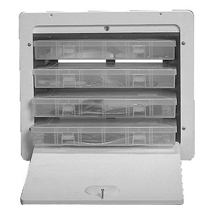 Tackle Box with 4 Plano Trays - 14.875" x 17.188"