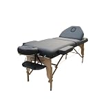 BestMassage Black Reiki Portable Massage Table, have the same table in Burgundy, Cream, Blue, Purple and Pink