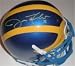 Joe Flacco autographed Football Mini Helmet (Delaware)