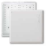 Leviton 47605-140 SMC 14-Inch Series, Structured Media Enclosure with Cover, White