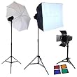Lumiere L60211 Portable Photo Studio Kit