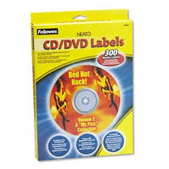 NEATO CD/DVD LABELS MATTE 300