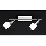 Produkt-Bild: LED Deckenbalken "Mauro" in Klar / Nickel matt