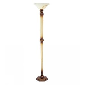 72 Inch H Arcadia Torchiere Floor Lamps by Meyda