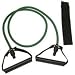 SPRI ES500R Xertube Resistance Band with Door Attachment and Exercise Charts (Green, Light)