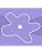 Purpalicious (Smooth Purple) Rosette on Purple