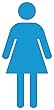 Woman Symbol Party Standup Poster
