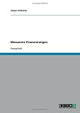 Revue Grin Verlag  / Mezzanine-Finanzierungen