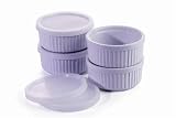 Progressive International Porcelain Lidded Ramekins