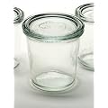 Weck 6 St�ck Sturz-Glas 290 ml mit Deckel