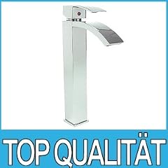 Moderner Design Einhandmischer Wasserhahn Armatur SQUARE in Chrom