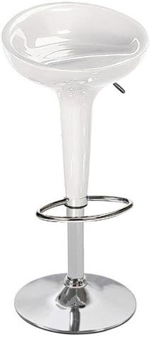 Bombo Stool Modern BarStool - White (Set of 2)