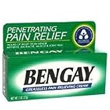 Bengay greaseless deep penetrating pain relief cream - 2 oz