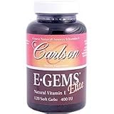 Carlson E-gems Elite 400 IU,120 Softgels