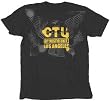 24 Twenty-Four CTU Eagle Washed Black T-shirt Tee