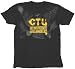 24 Twenty-Four CTU Eagle Washed Black T-shirt Tee